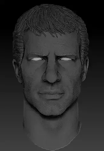Punisher 2004 Thomas Jane Headsculpt 3D print model