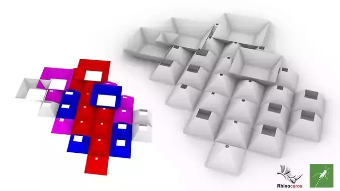 Lunchbox Parametric Facade Design Grasshopper Rhino Files