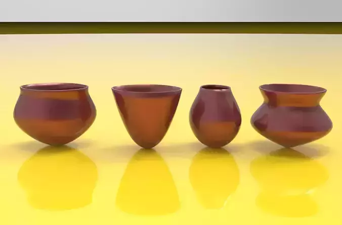 Diya Vase Parametric Design Grasshopper Rhino Files Download