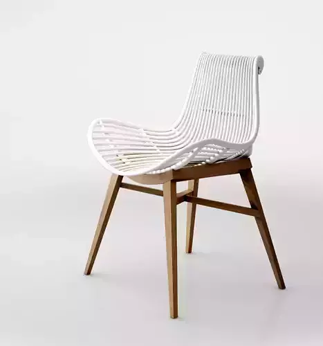 Outdoor wood chair