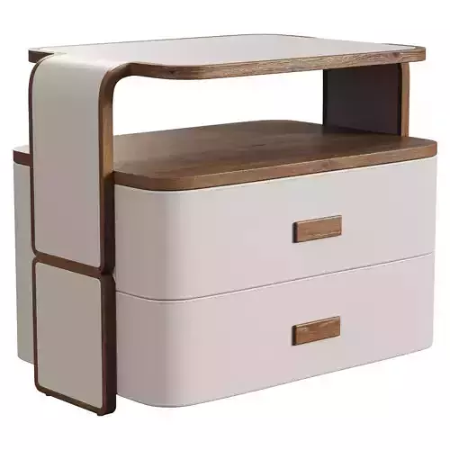 Stylish Wooden Nightstand