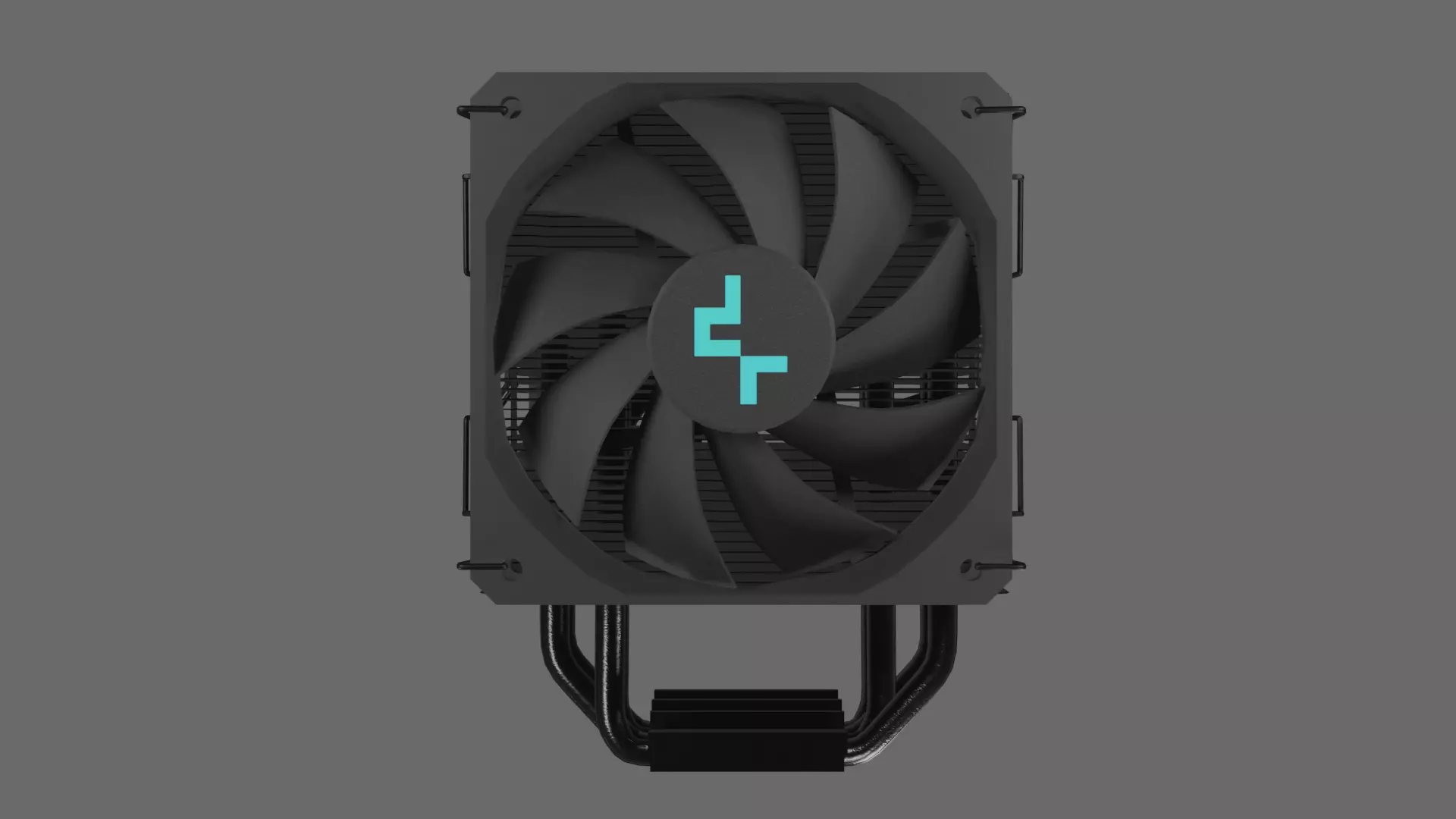 CPU Tower Fan PBR Low-poly 3D model