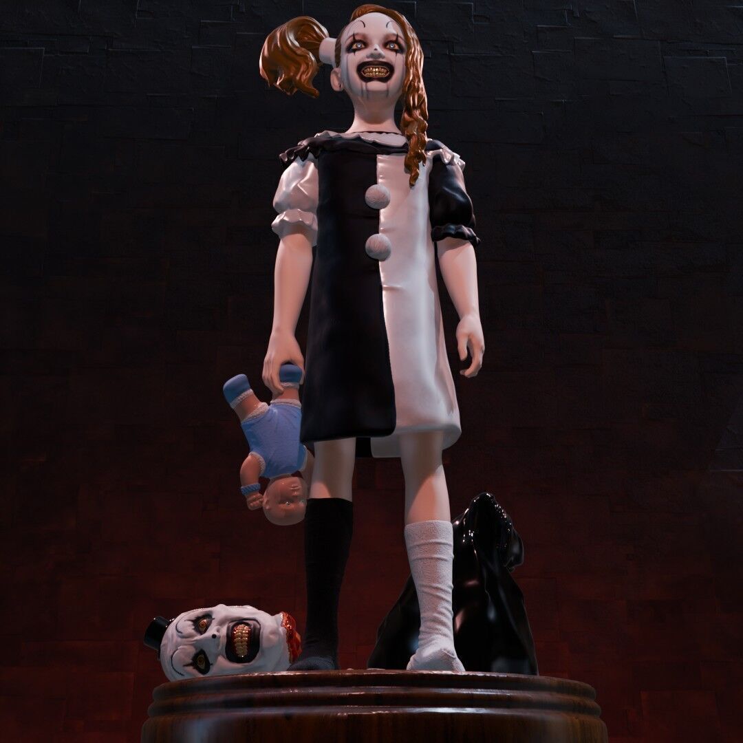 PALE GIRL - TERRIFIER 3D print model_2