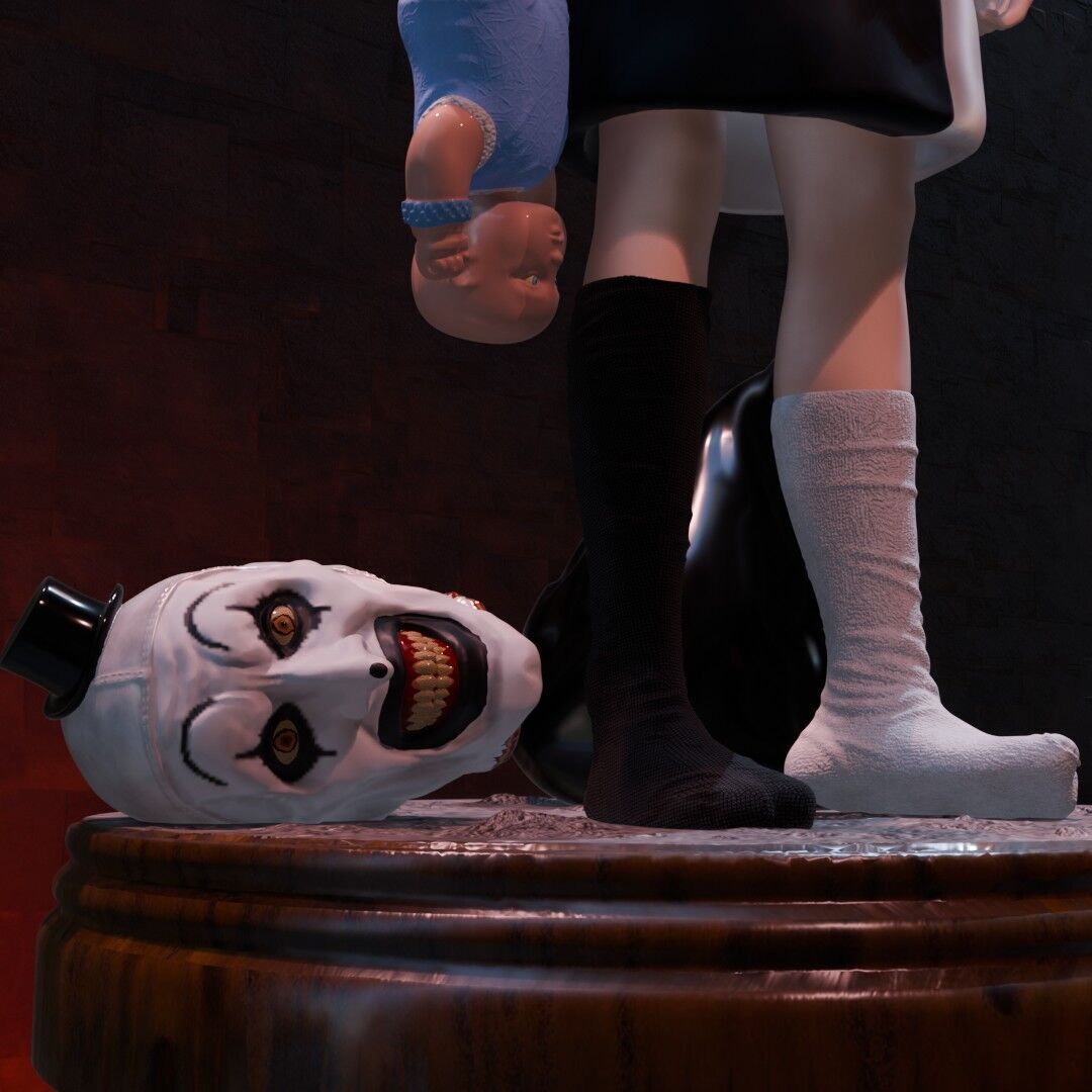 PALE GIRL - TERRIFIER 3D print model_8