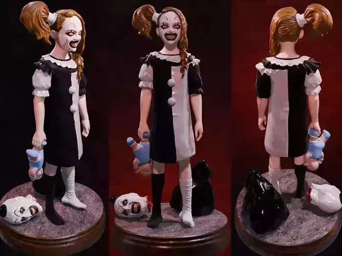 PALE GIRL - TERRIFIER 3D print model