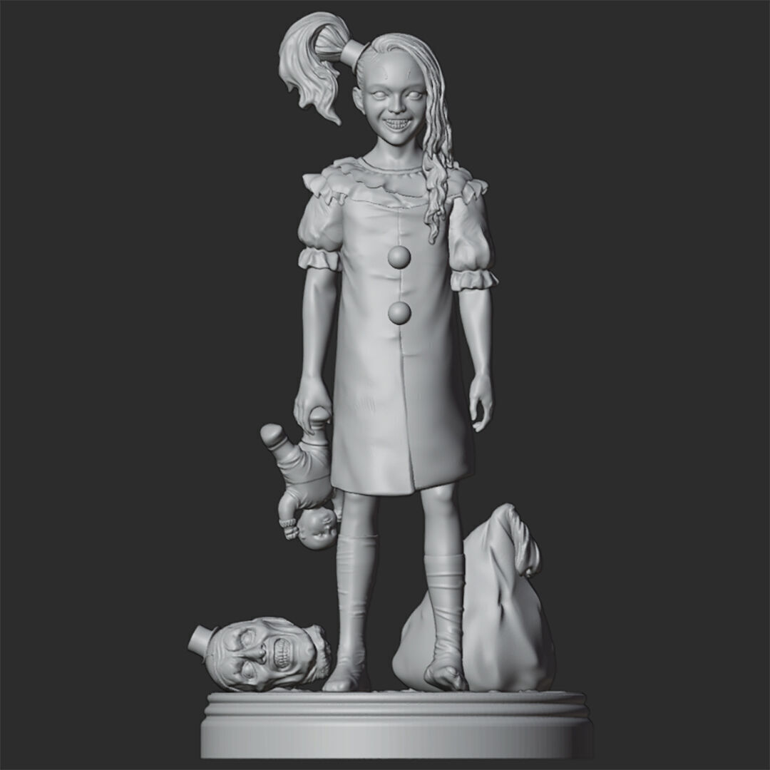 PALE GIRL - TERRIFIER 3D print model_9