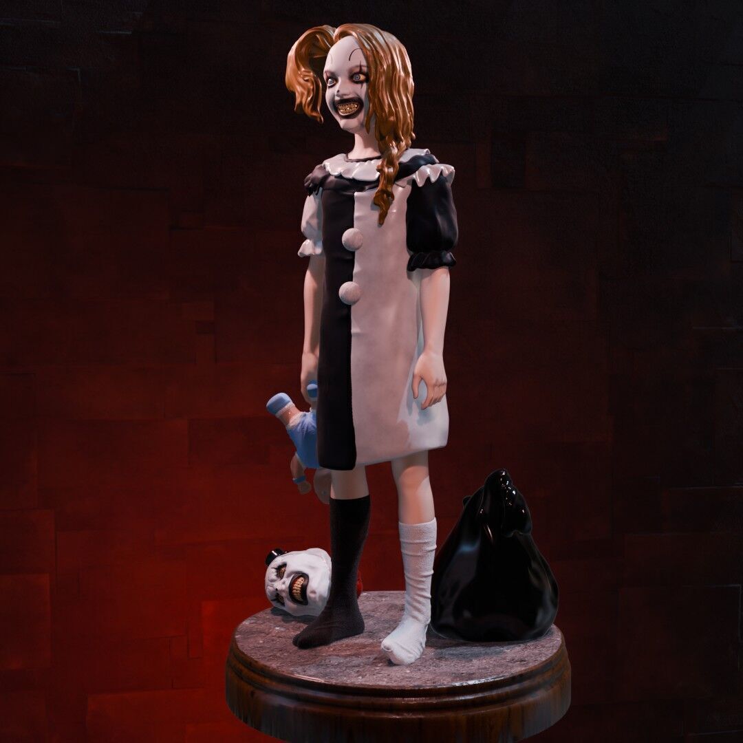 PALE GIRL - TERRIFIER 3D print model_3
