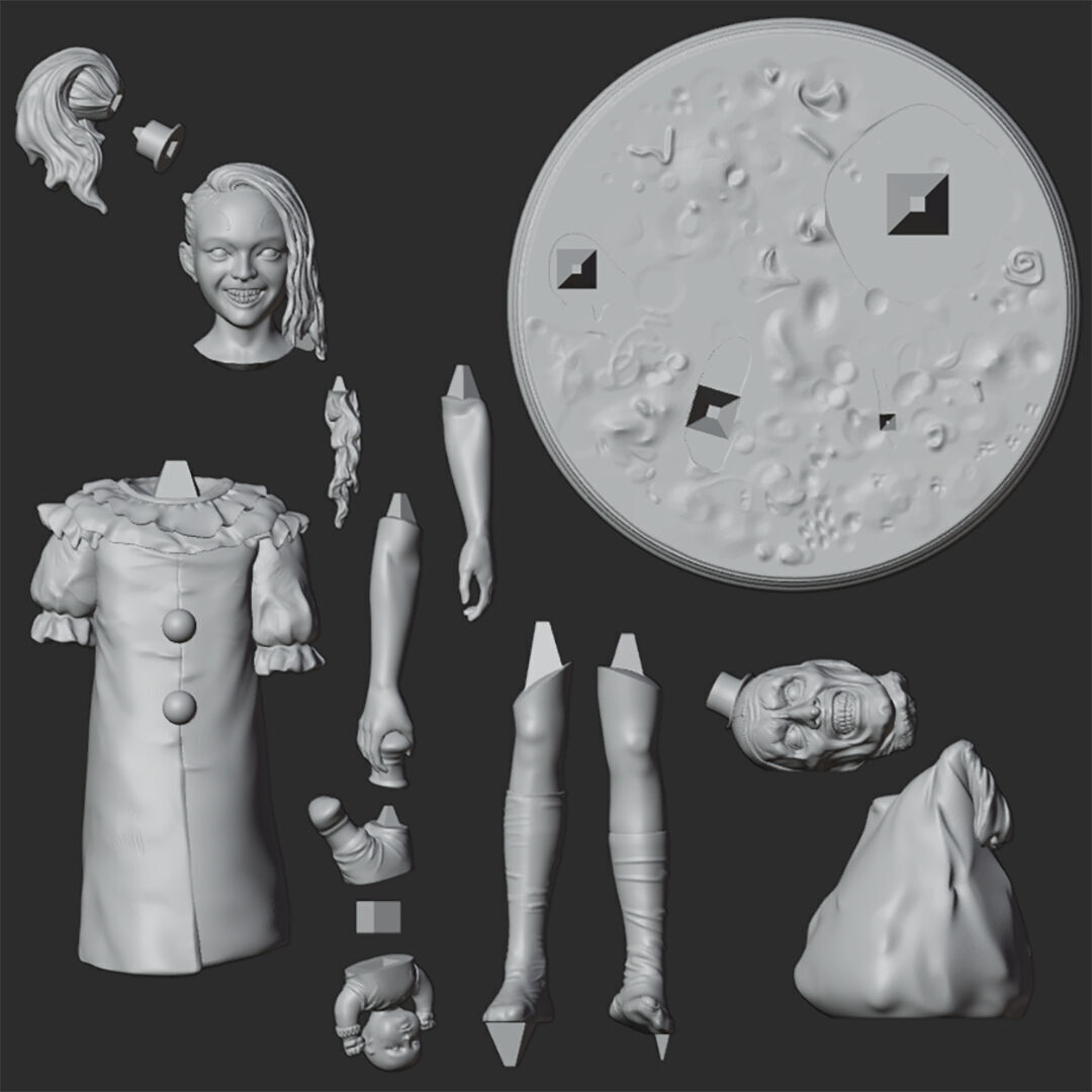 PALE GIRL - TERRIFIER 3D print model_10