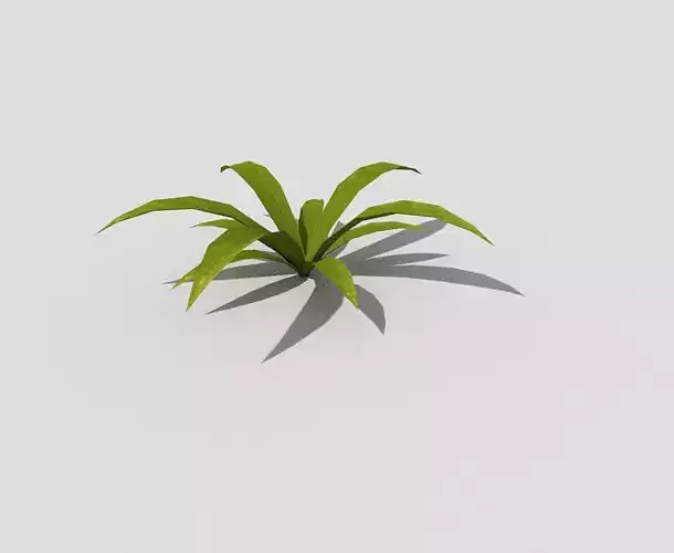 Low poly Plant