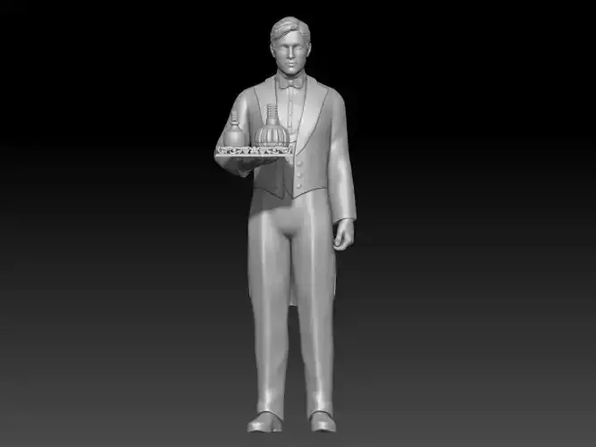 Butler victorian era man 1