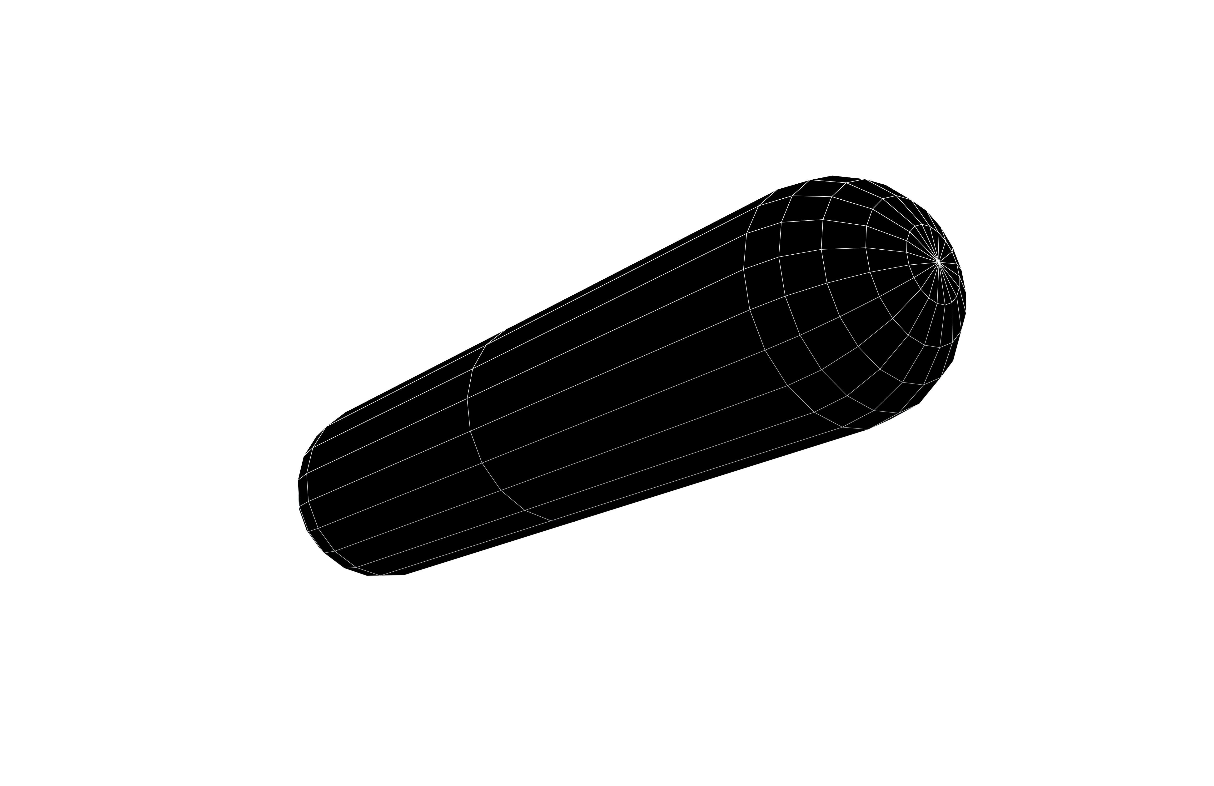 Sausage v1 001 Low-poly 3D model_7