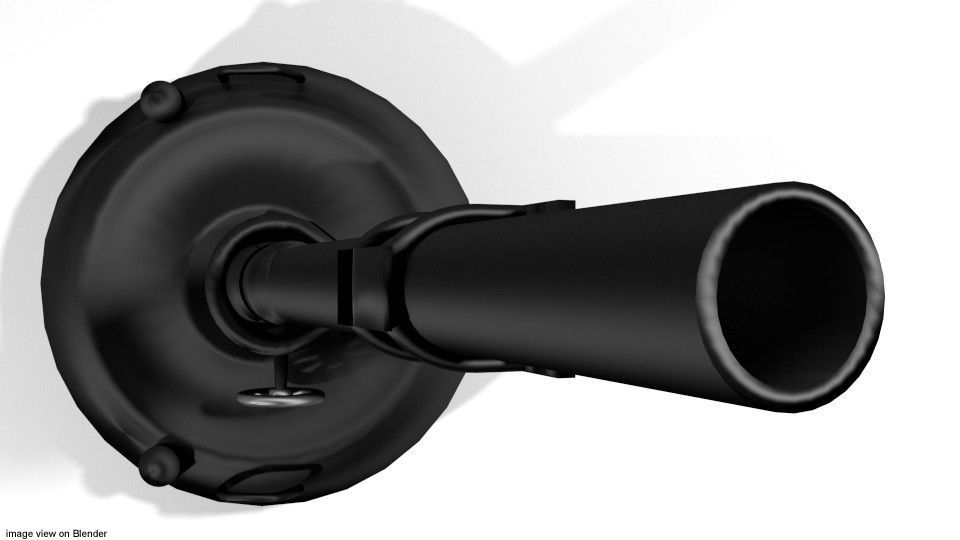 Mortar - Type Rotate 3D model_2