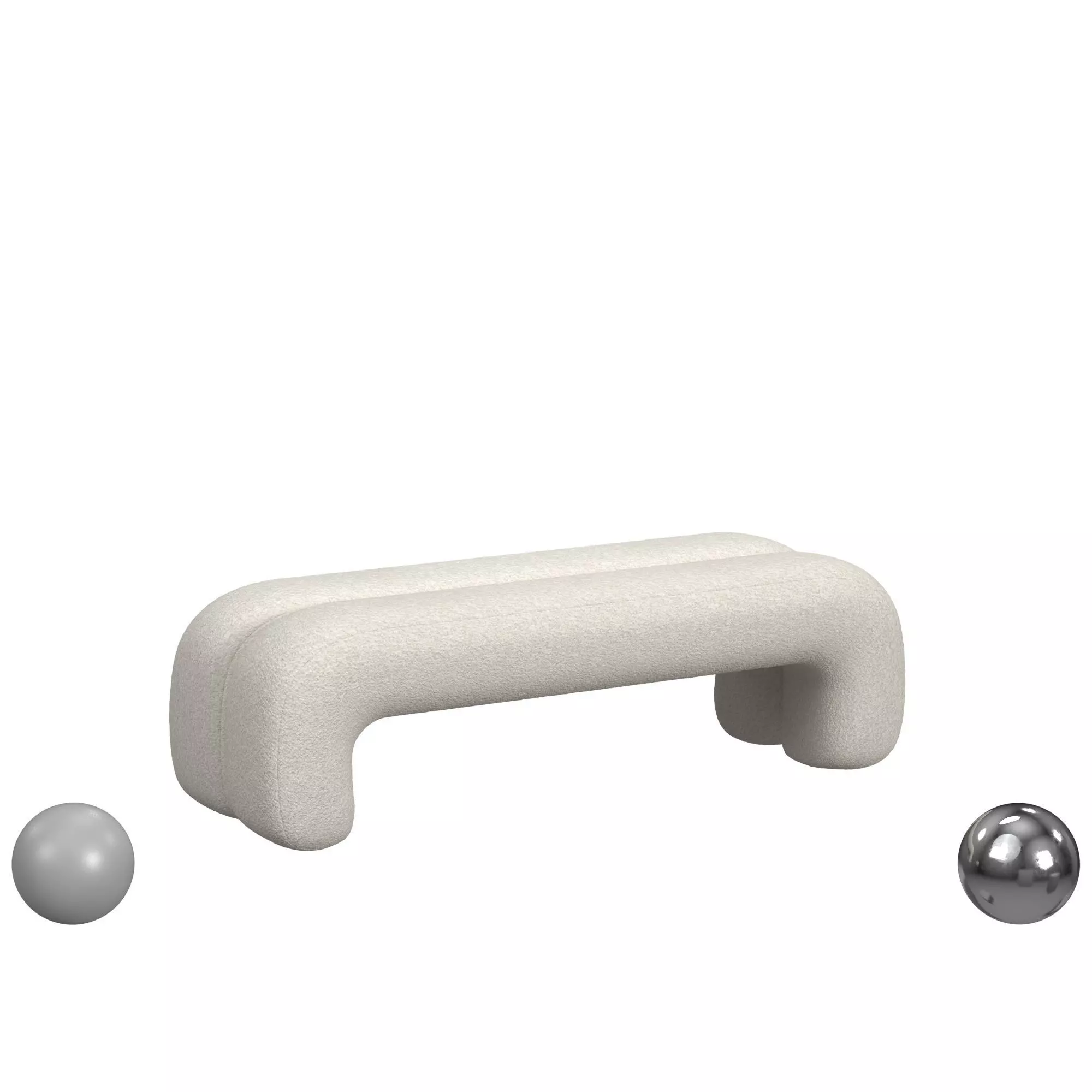 Nathan Anthony BEAR bench 3D model_0