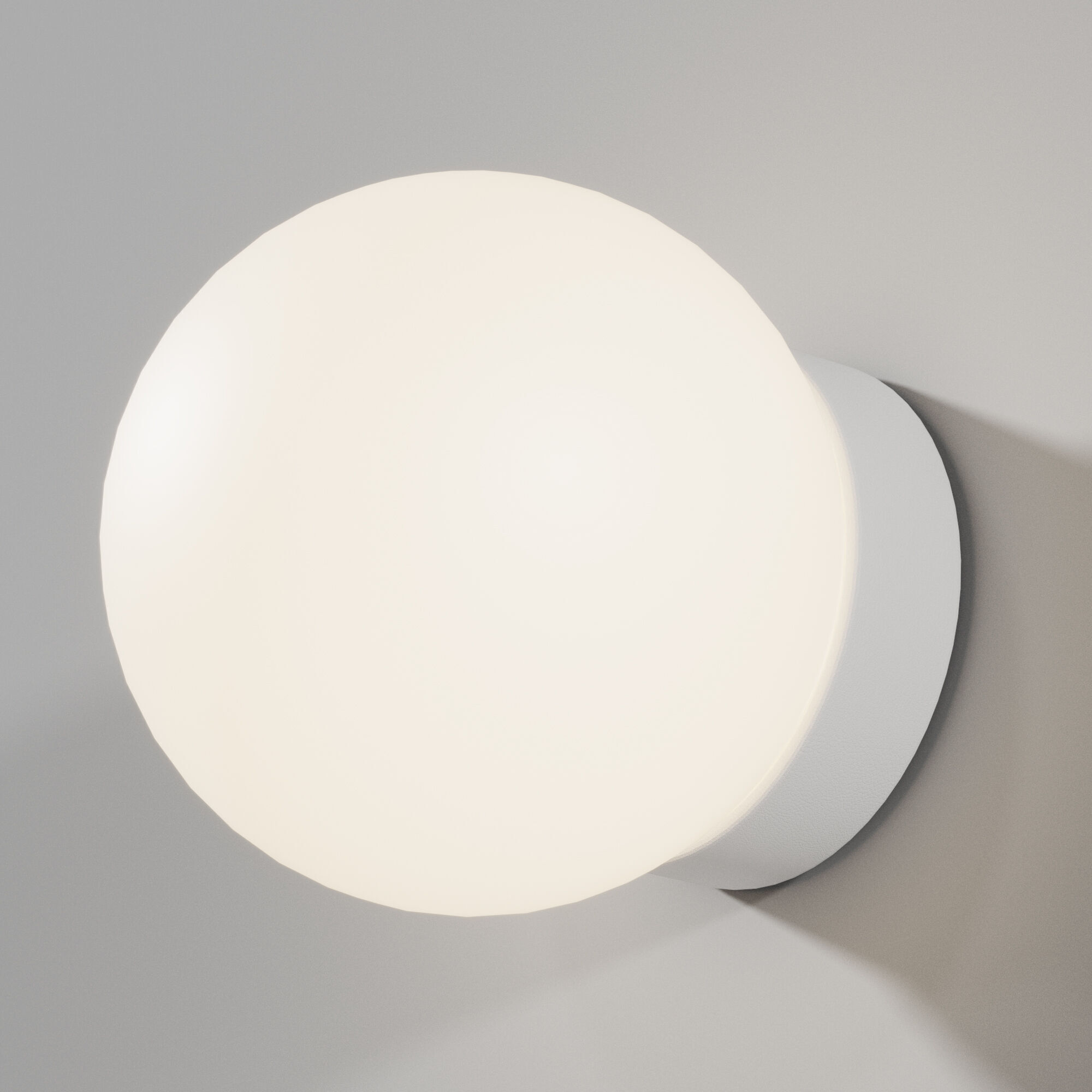 Wall lamp Faro Barcelona Ping 3D model_10