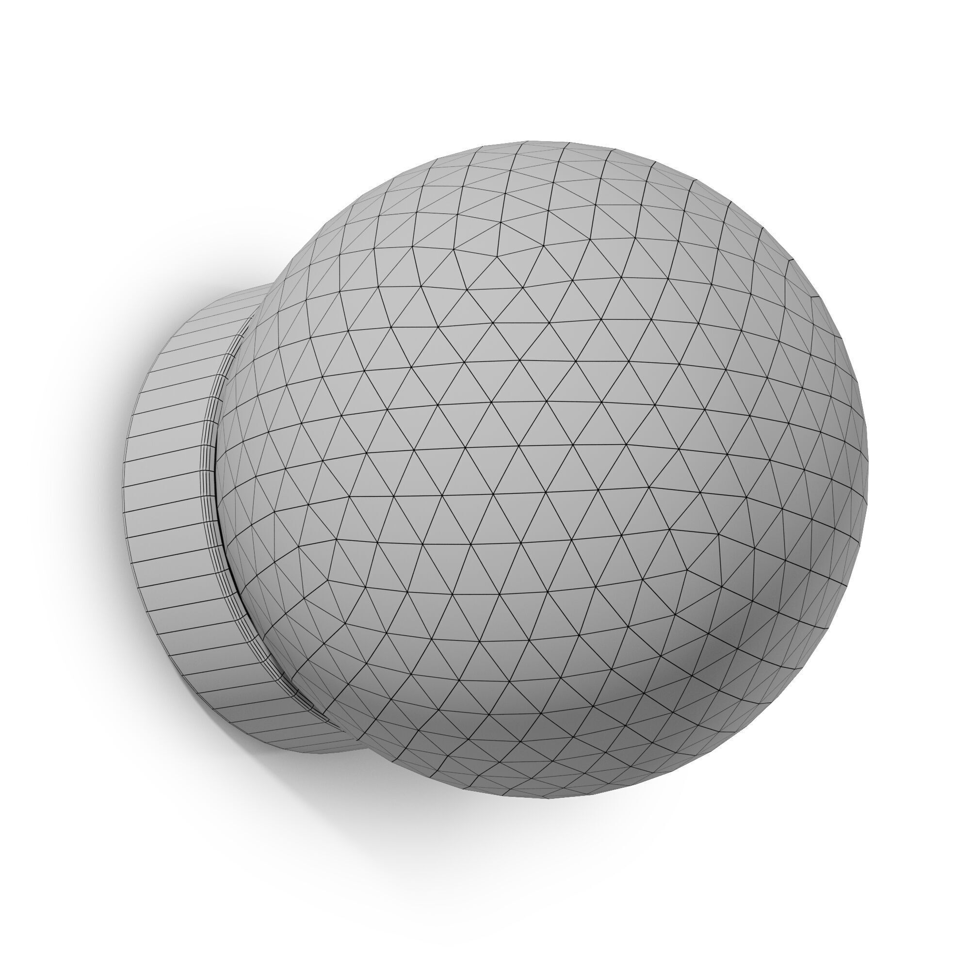 Wall lamp Faro Barcelona Ping 3D model_7