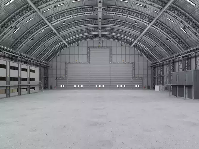 Hangar 3 3D model