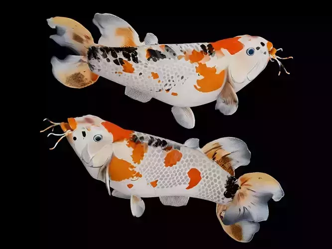 Goldfish 3D model
