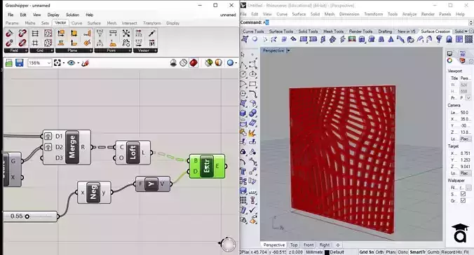 Grid Distortion Design Grasshopper Rhino Files Download
