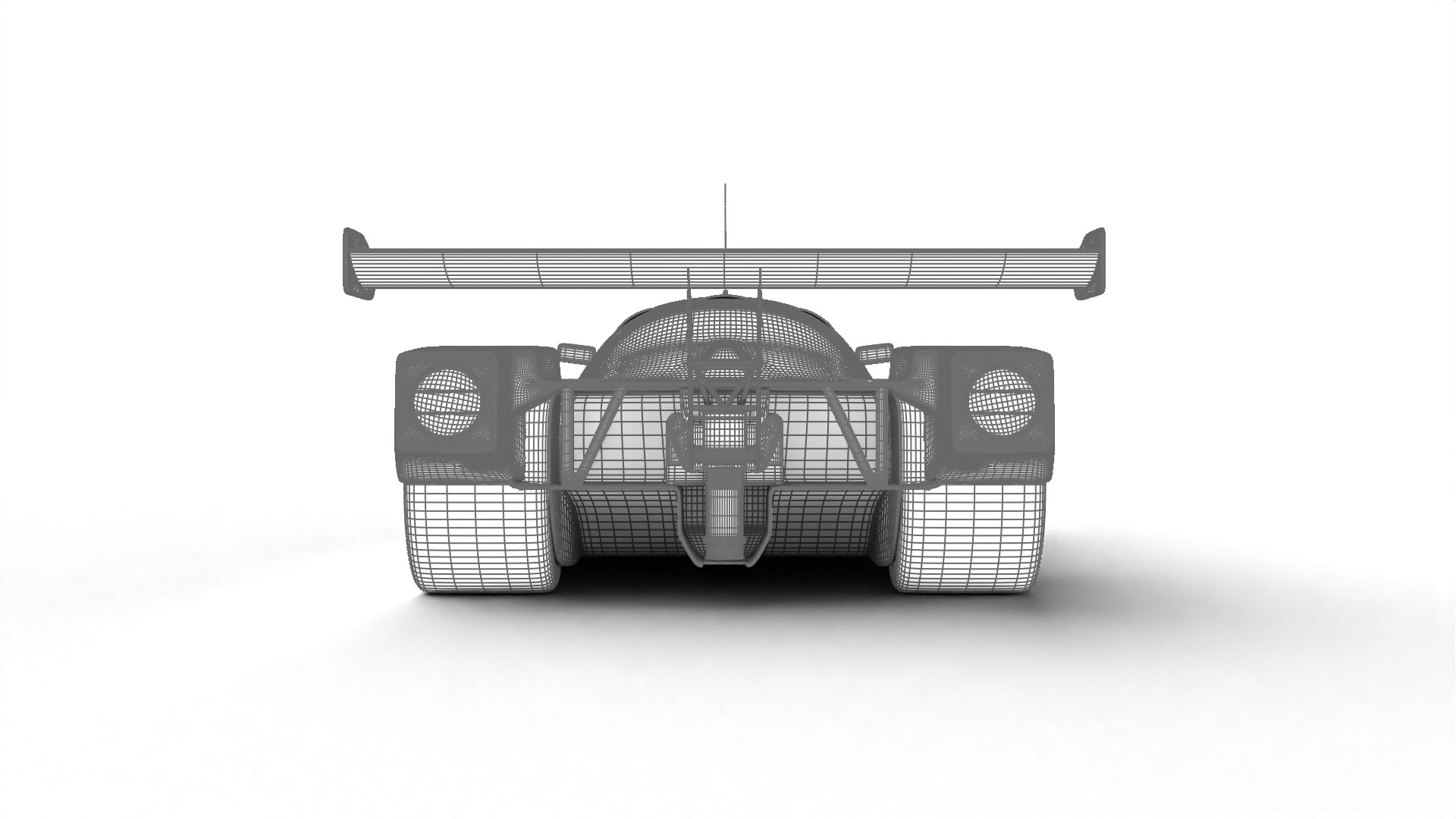 Mercedes Benz C9 1987 Sauber Michelin Racing HQ 3d model 3D model_36