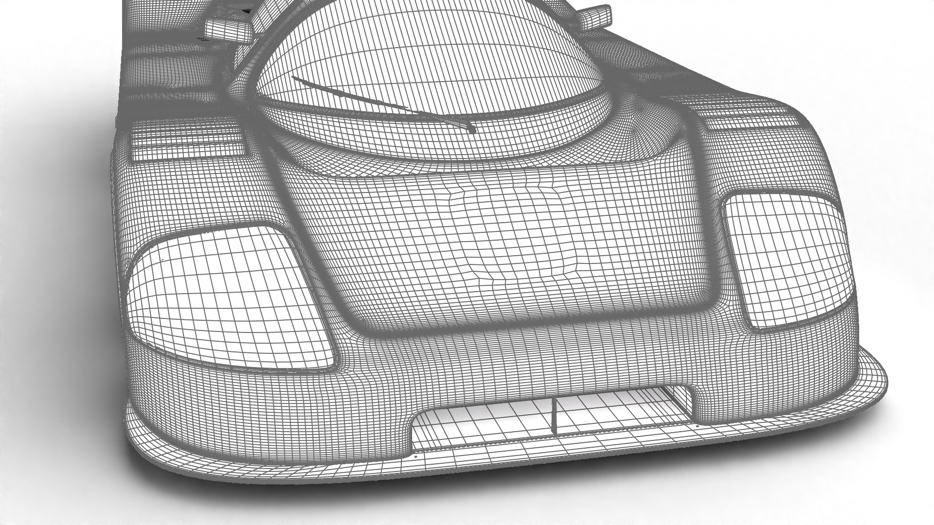 Mercedes Benz C9 1987 Sauber Michelin Racing HQ 3d model 3D model_31