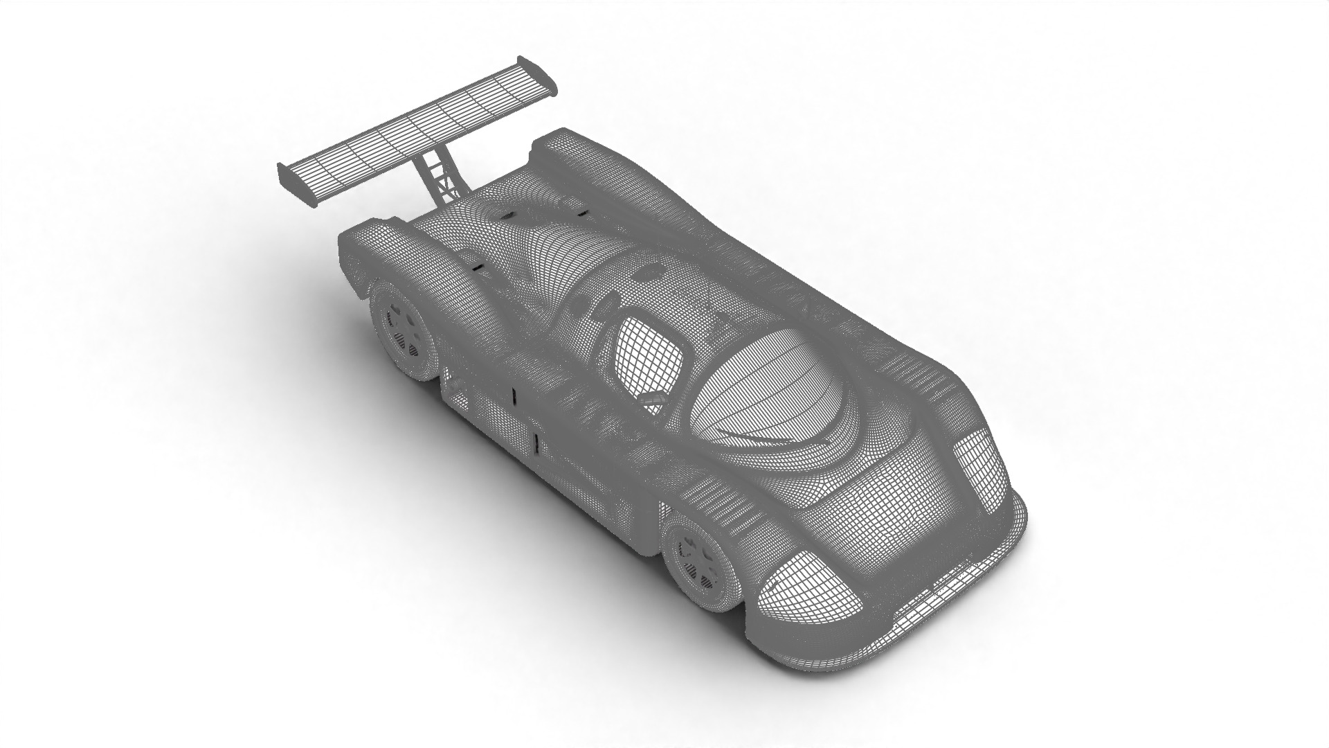 Mercedes Benz C9 1987 Sauber Michelin Racing HQ 3d model 3D model_33