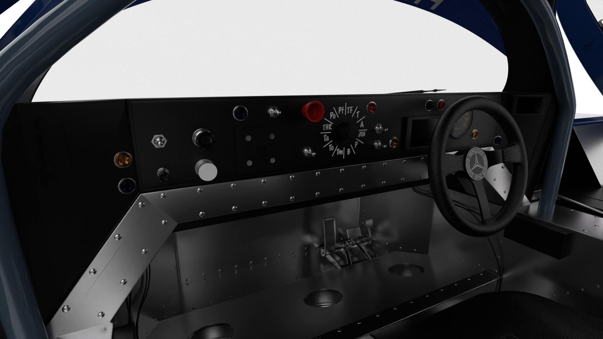 Mercedes Benz C9 1987 Sauber Michelin Racing HQ 3d model 3D model_21