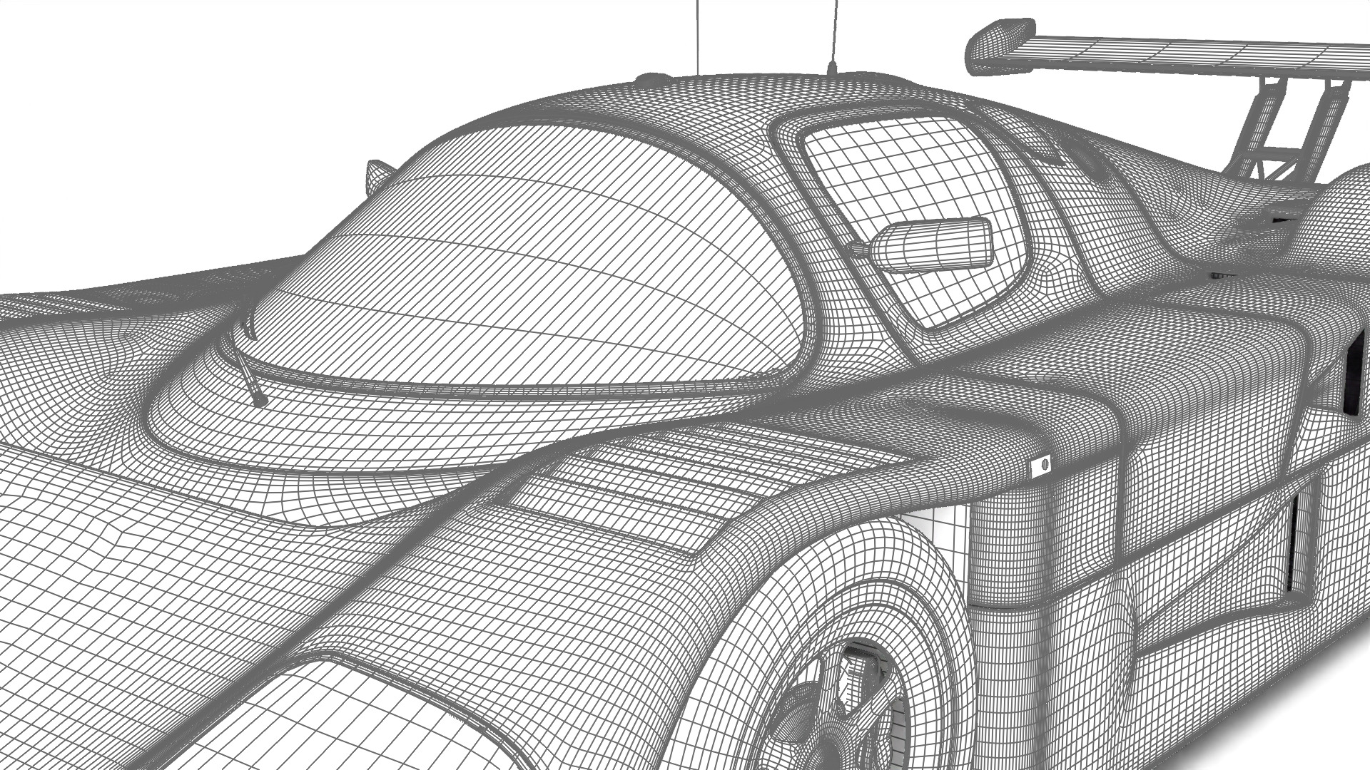 Mercedes Benz C9 1987 Sauber Michelin Racing HQ 3d model 3D model_41