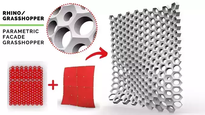 Honeybee Parametric Facade Design Grasshopper Rhino Files