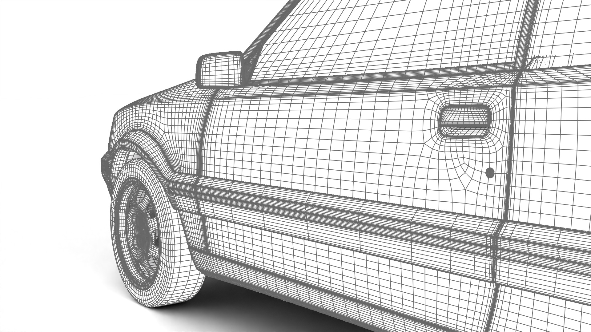 Peugeot 205 GTI 1 6 1992 3d model 3D model_35