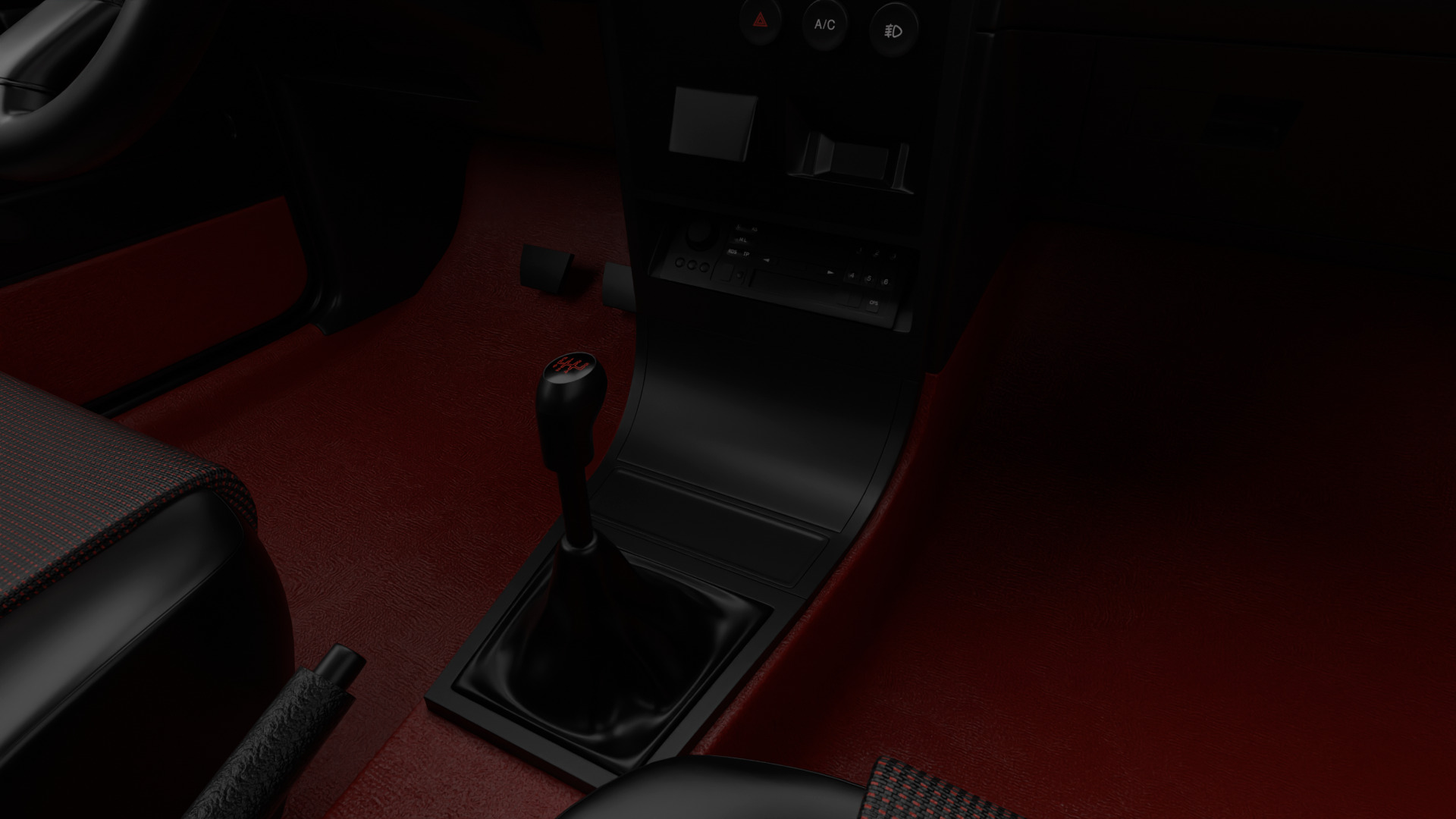 Peugeot 205 GTI 1 6 1992 3d model 3D model_22