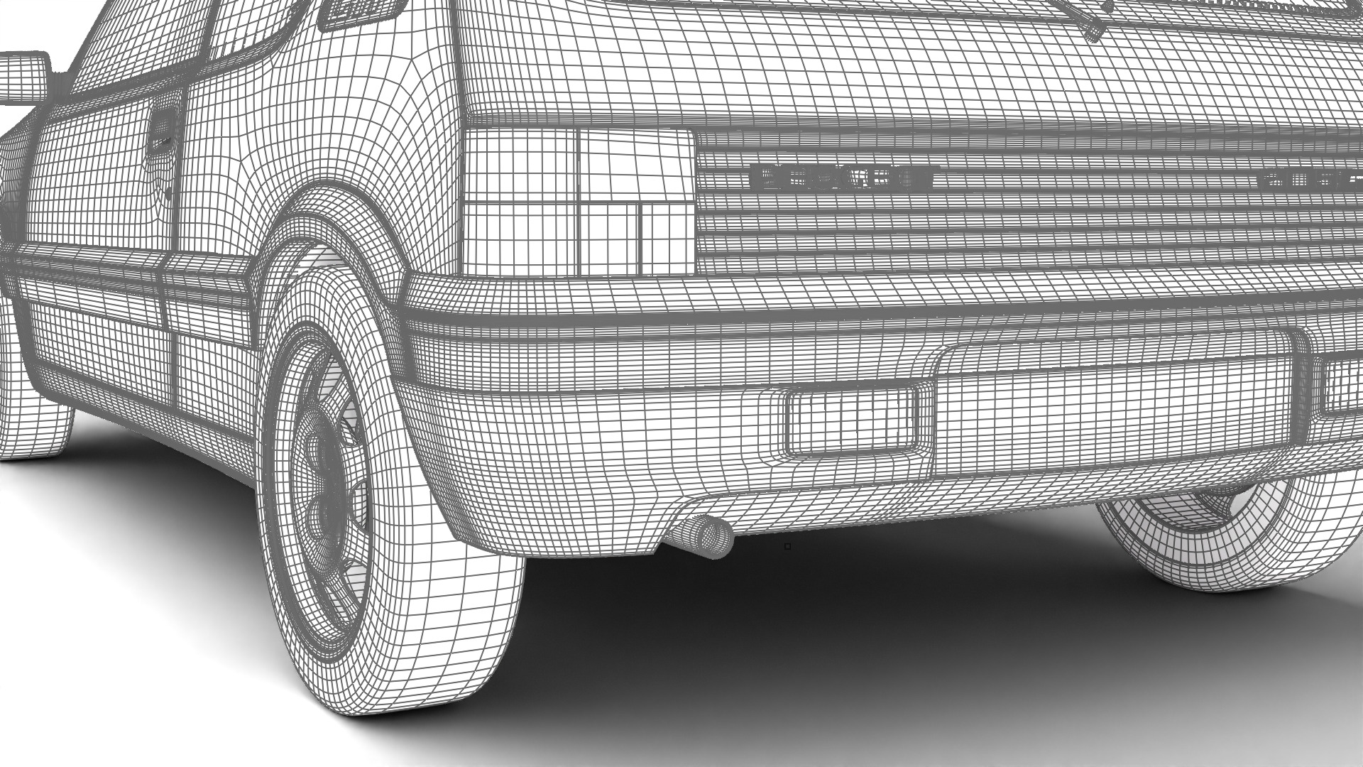 Peugeot 205 GTI 1 6 1992 3d model 3D model_46