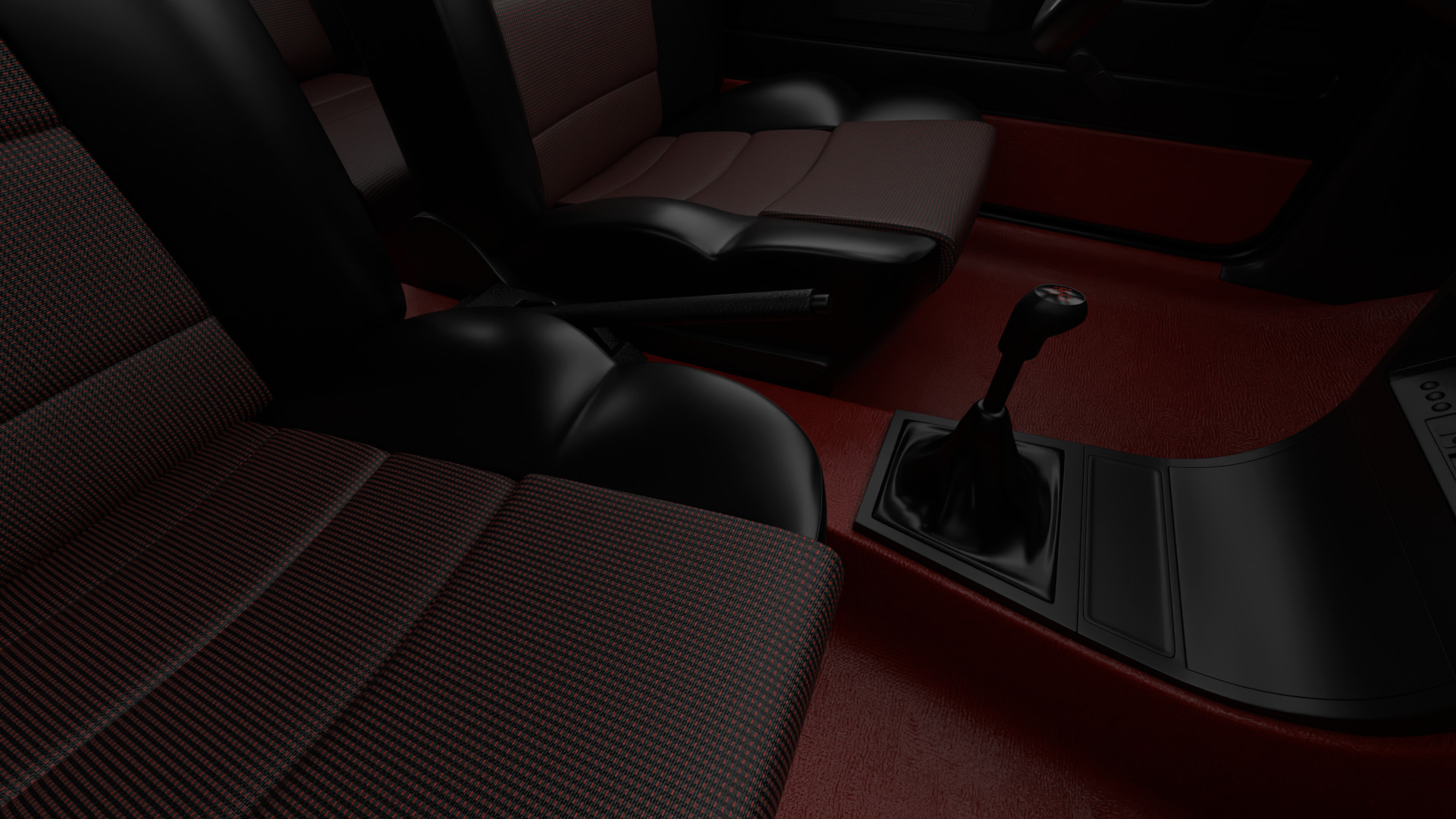 Peugeot 205 GTI 1 6 1992 3d model 3D model_27