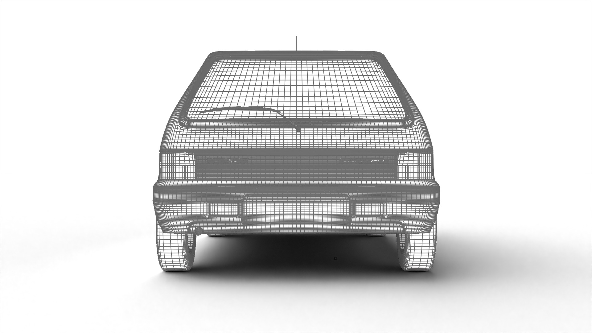 Peugeot 205 GTI 1 6 1992 3d model 3D model_24