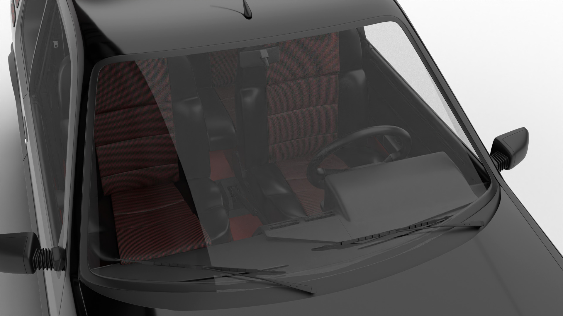 Peugeot 205 GTI 1 6 1992 3d model 3D model_23