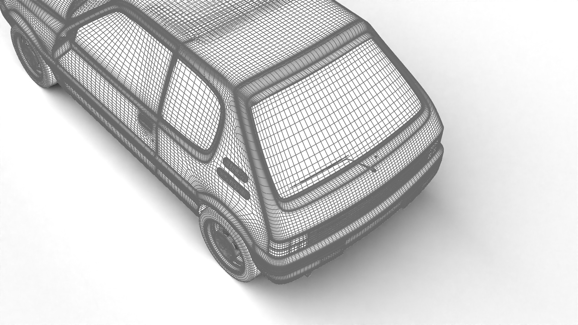 Peugeot 205 GTI 1 6 1992 3d model 3D model_28