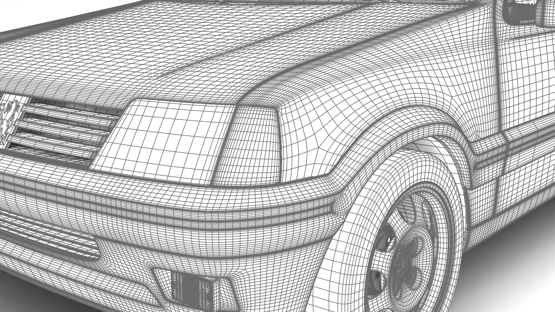 Peugeot 205 GTI 1 6 1992 3d model 3D model_42