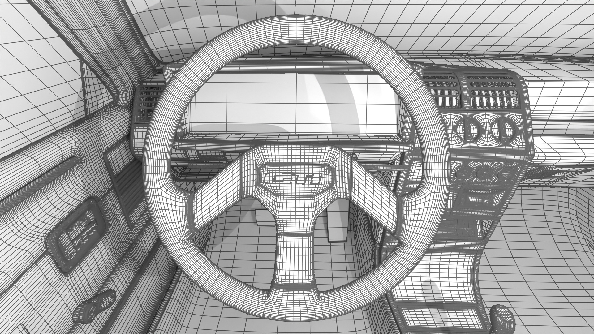 Peugeot 205 GTI 1 6 1992 3d model 3D model_48