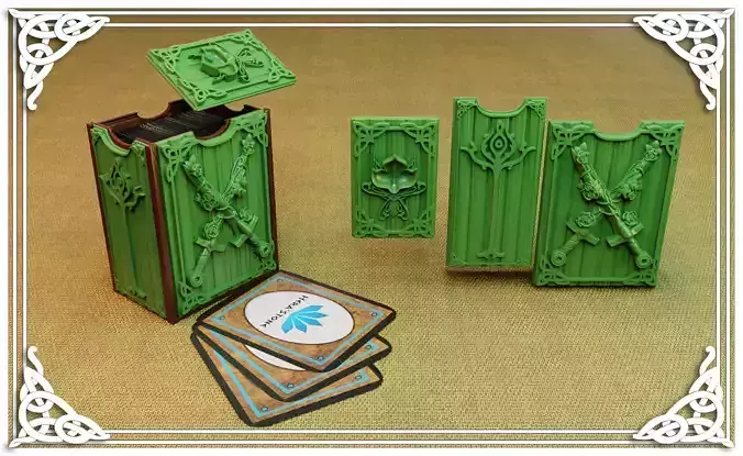 Elven card holder
