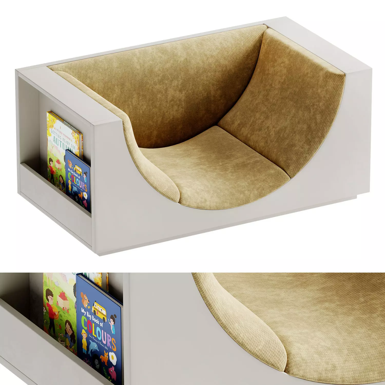 children s entertainment sofa 3D model