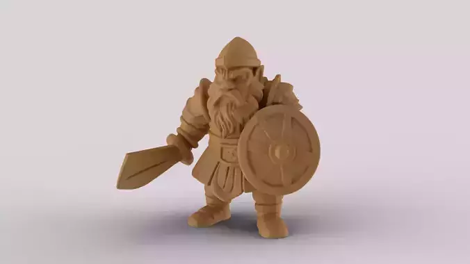 Mighty Dwarf Warrior