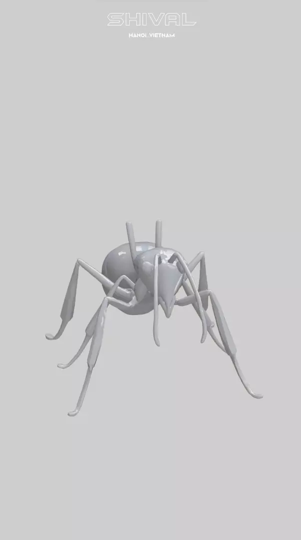 Ant 3D Free Free 3D print model