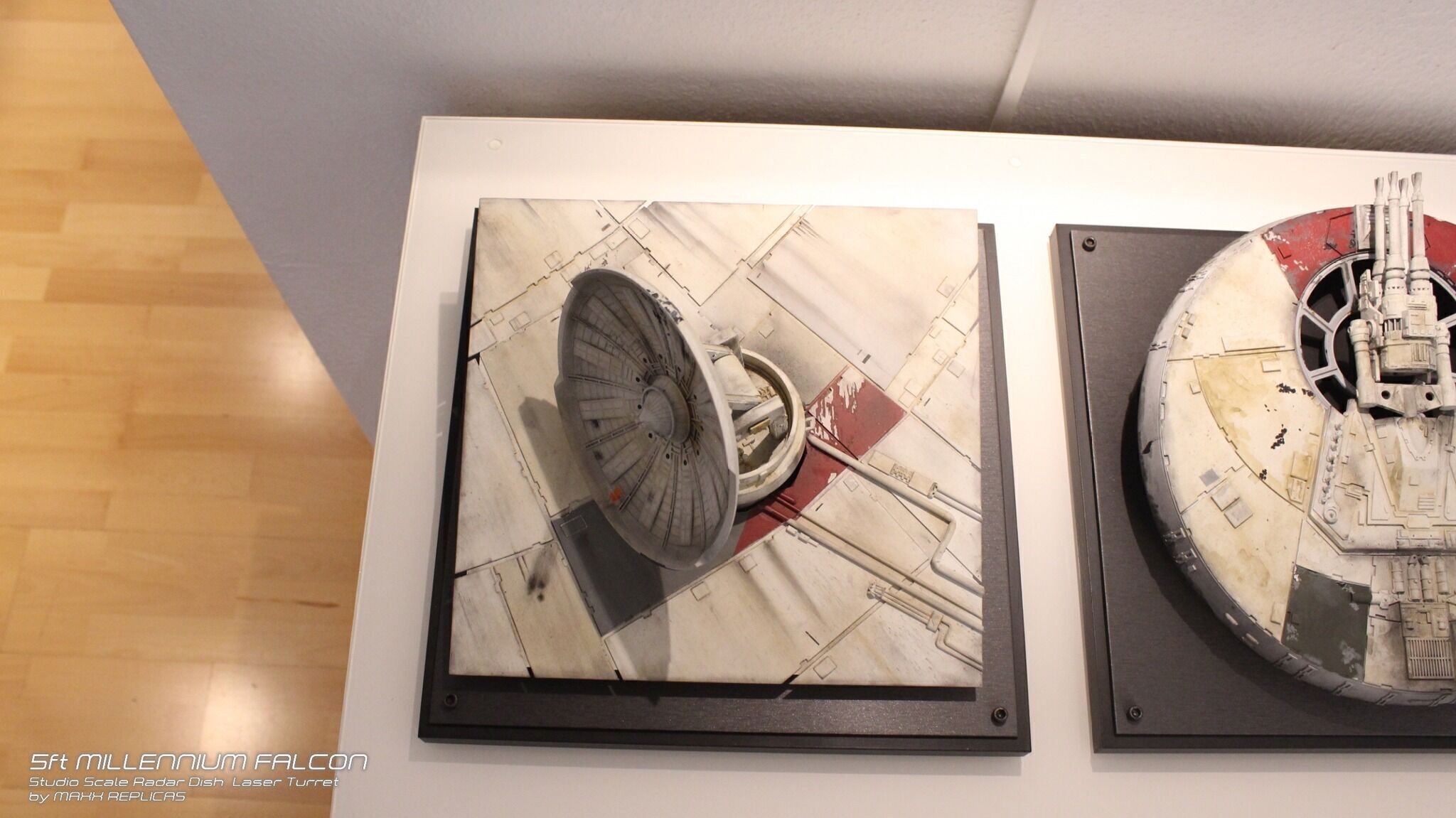 MILLENNIUM FALCON 5 FOOT  REPLICA KIT SET   3D print model_8