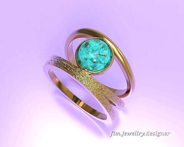 ring women 3D print model