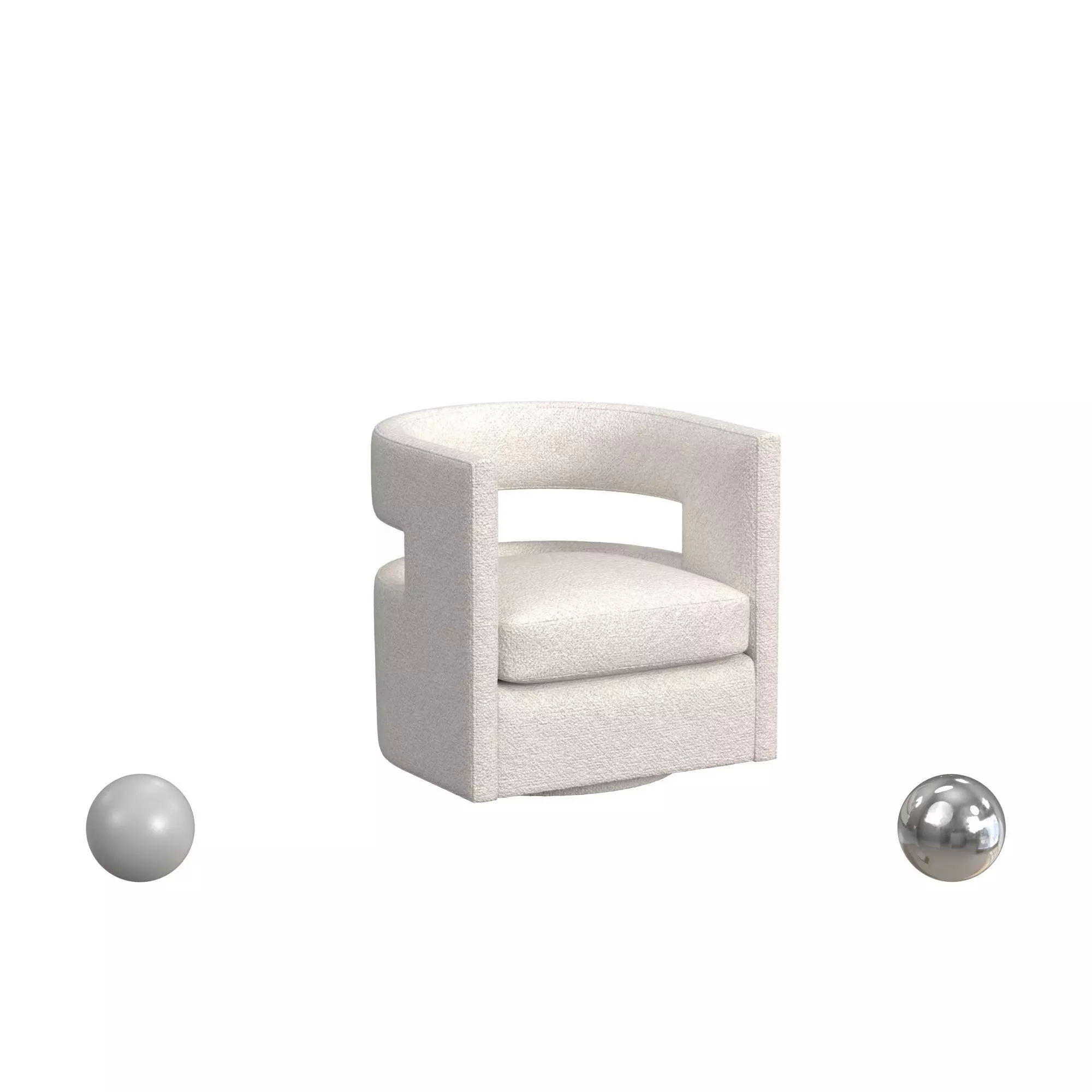 nathan anthony Chess chair 3D model_0