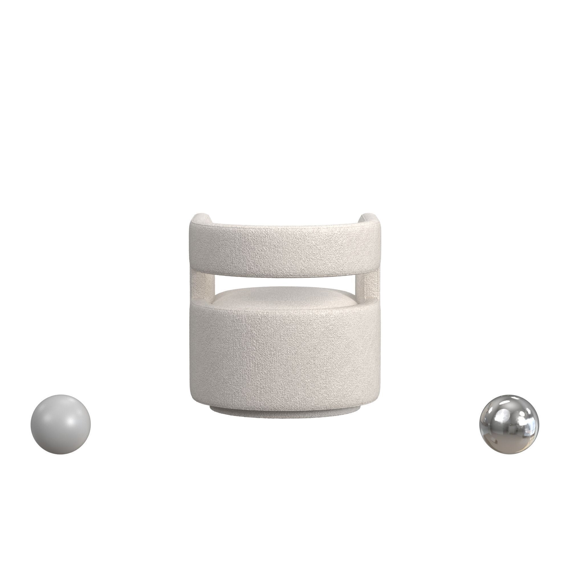 nathan anthony Chess chair 3D model_3