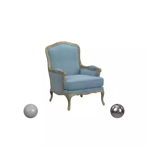 Picket House Furnishings Regal Accent Chair 3D model