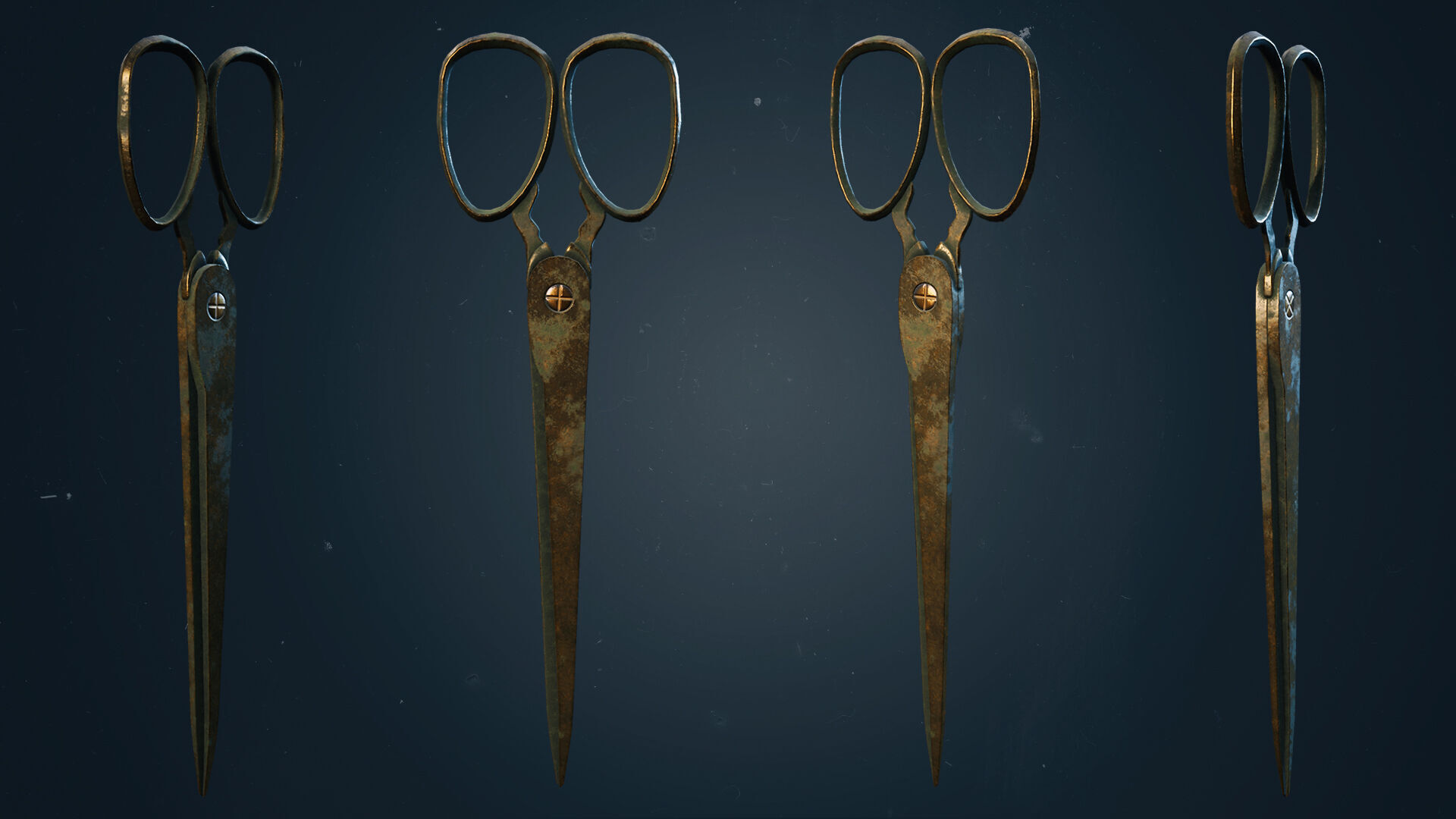 Twin Dolls Pack - Rigged and Animated Low-poly 3D model_29