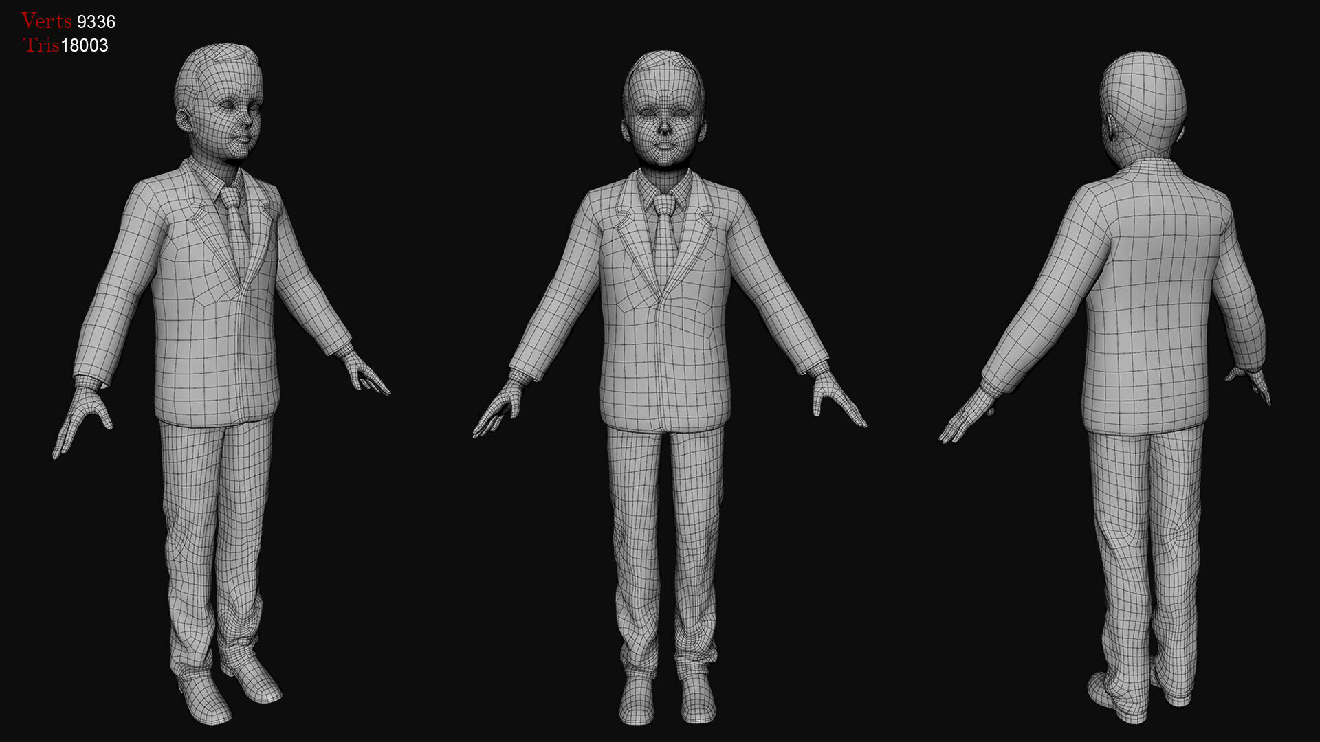 Twin Dolls Pack - Rigged and Animated Low-poly 3D model_28