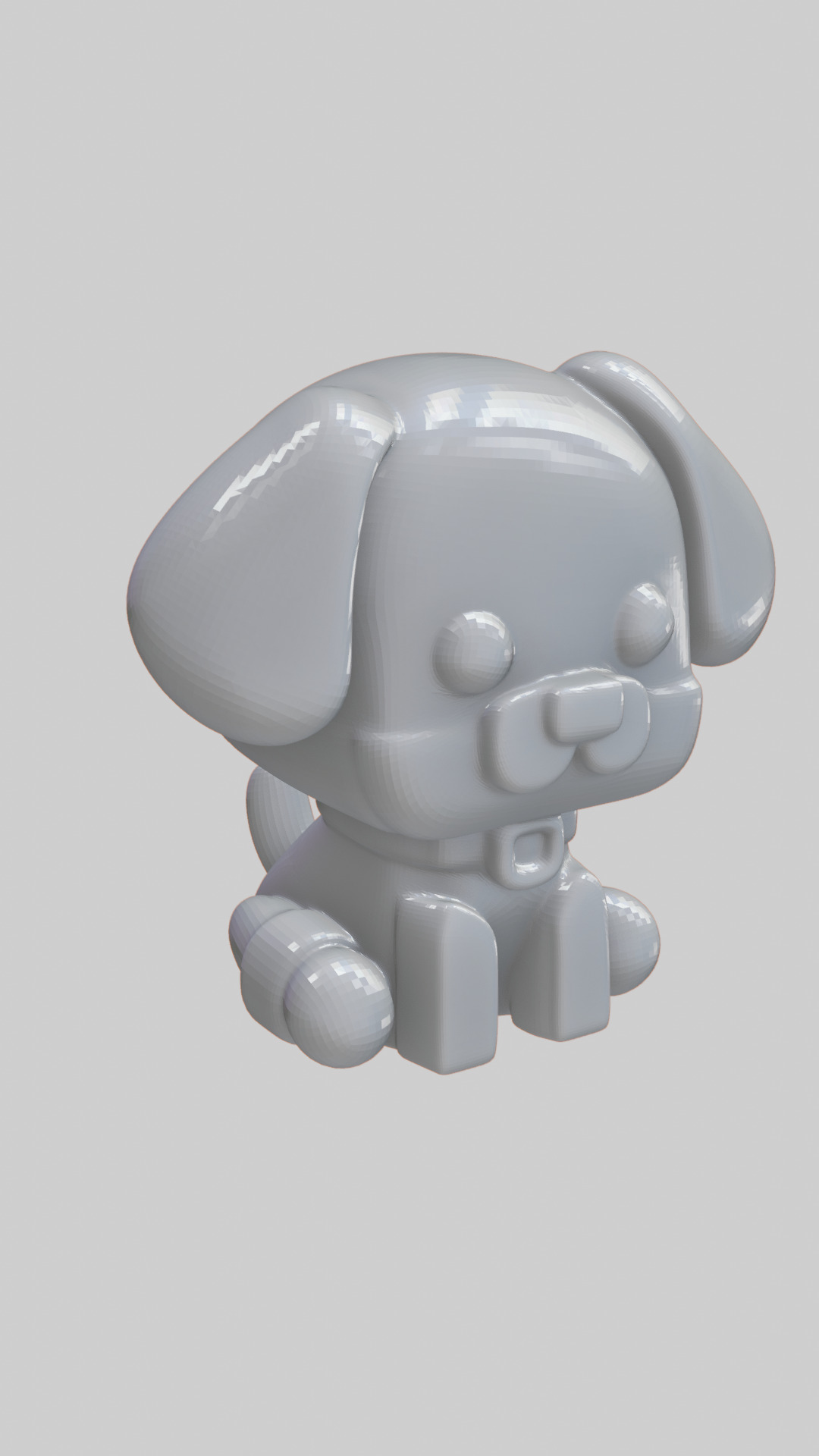 Dog 3D Free Free 3D print model_1