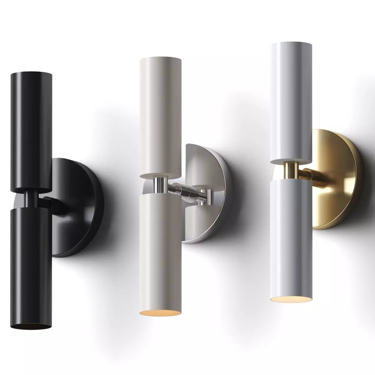 ADA Compliant Lighting - Color Ruler Sconce 3D model_0